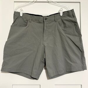 RedHead® Men’s Softshell Shorts • Gray • Sz 40